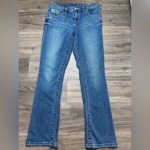 Apt 9 Baby Boot Jeans Sz 10 Modern‎ Fit Mid Rise Stretch Denim